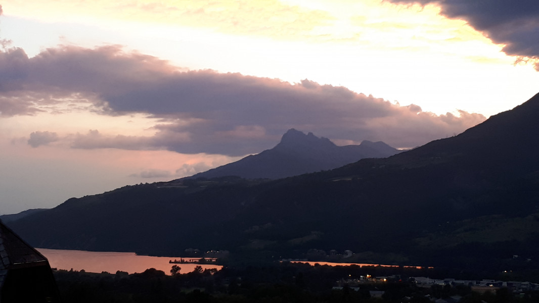 Un couché de soleil