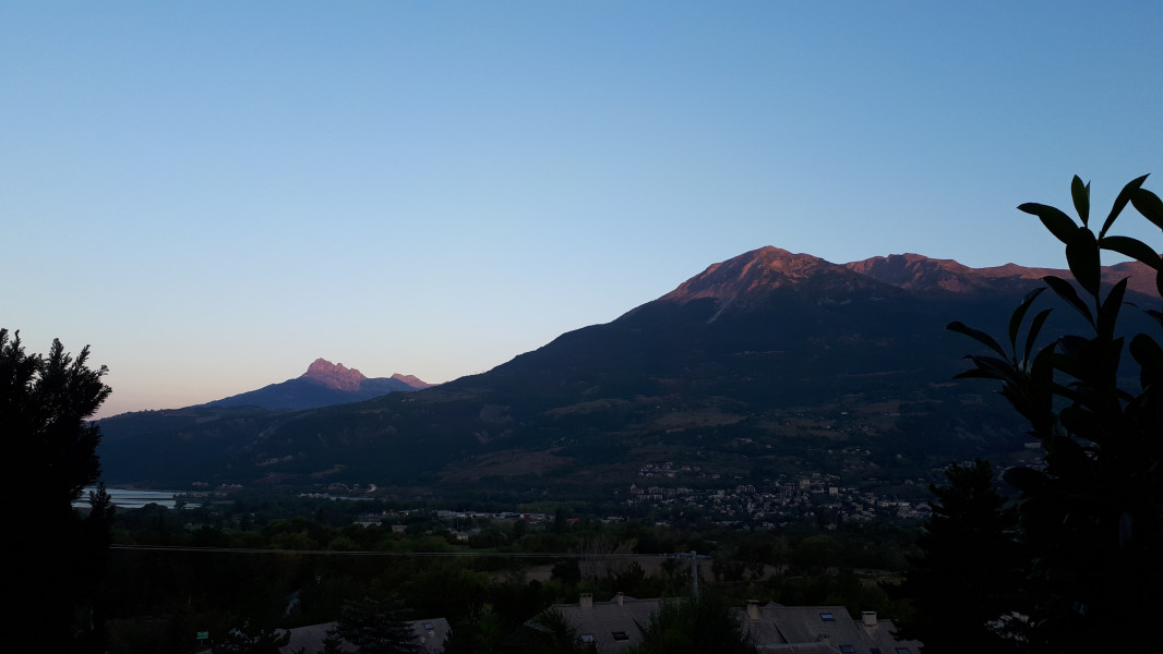 Un couché de soleil