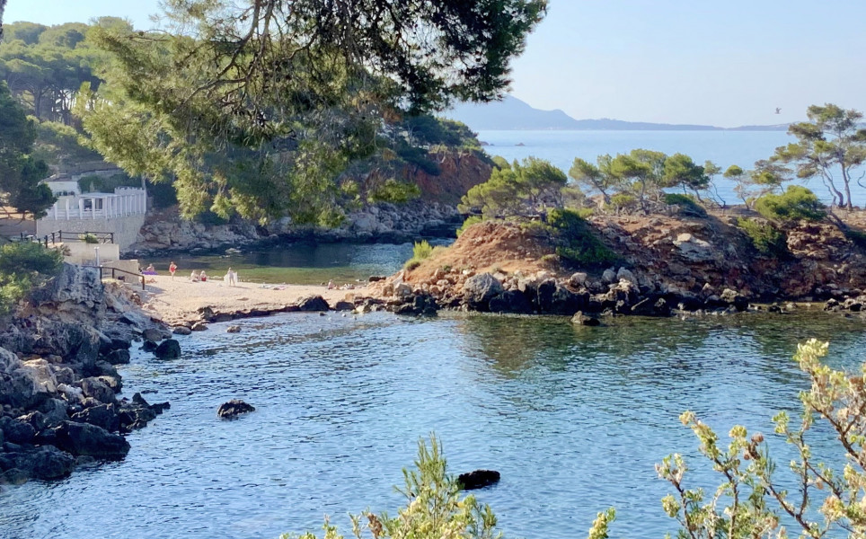 A 50 m la plage du Capelan et sa presqu'ile