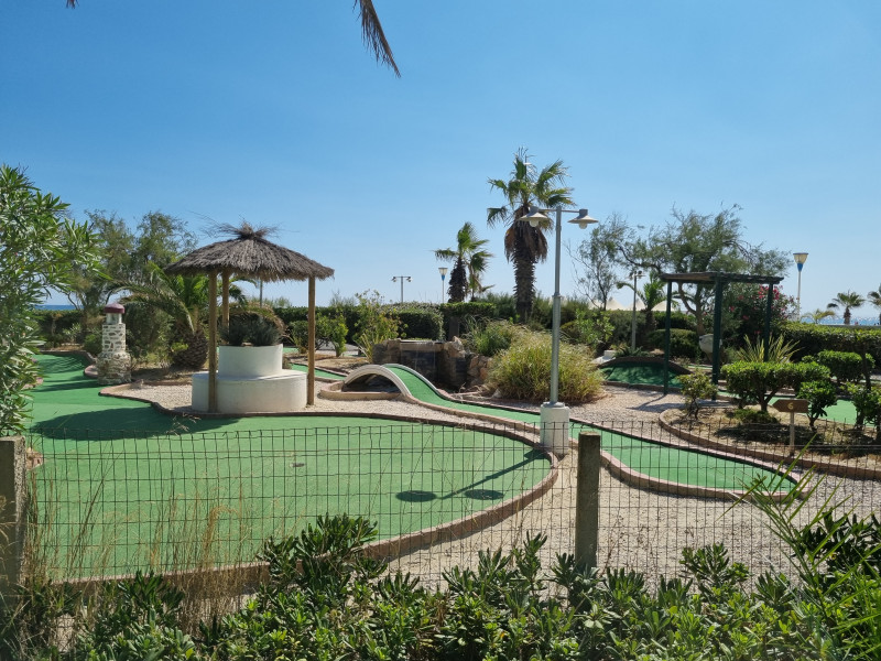 Mini golf sur le front de mer de Canet